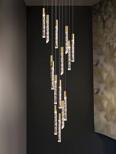 gold chandelier modern